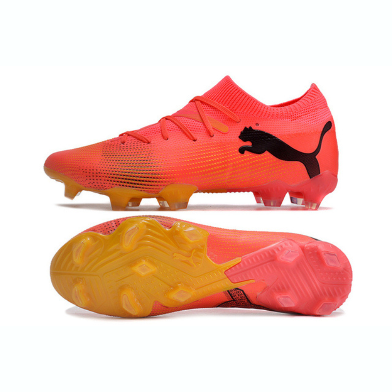 Chuteira Puma Future 7 Ultimate Campo FG - Laranja/Preto