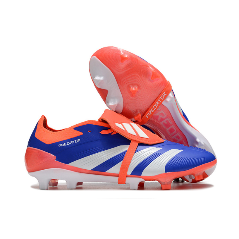 Chuteira Adidas Predstrike Elite Campo - Azul/Vermelho