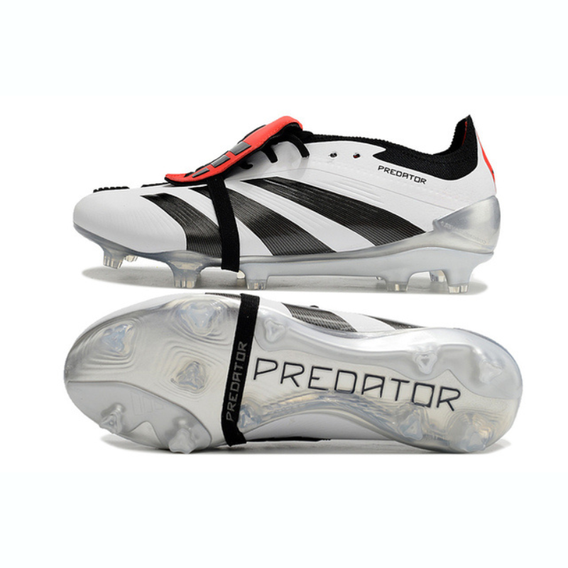 Chuteira Adidas Predstrike Elite Campo - Cinza/Preto