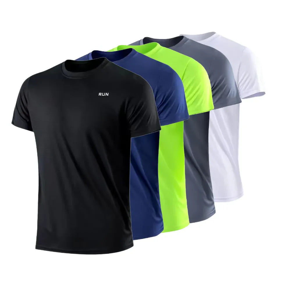 Camiseta Masculina com Gola Redonda Fit