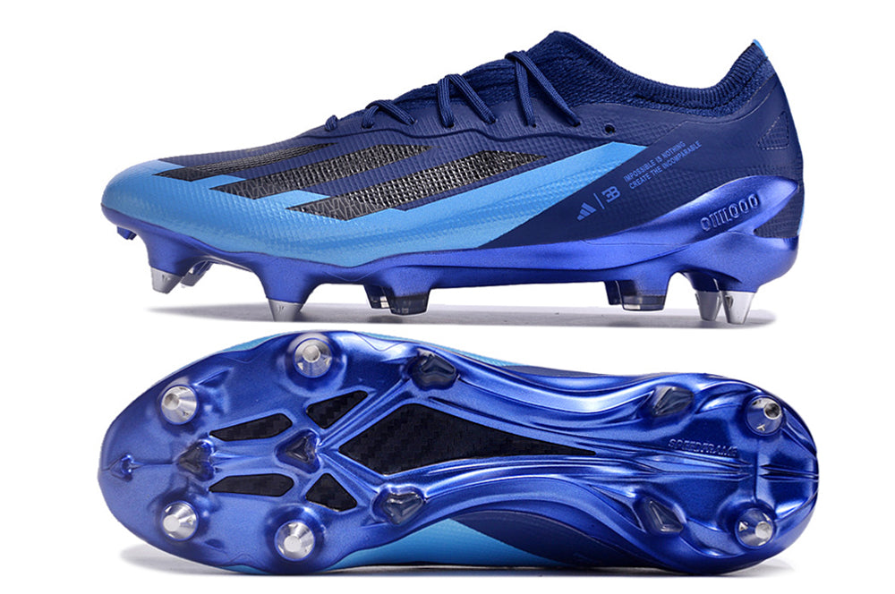 Chuteira Campo Adidas X Crazyfast.1 SG Trava Mista