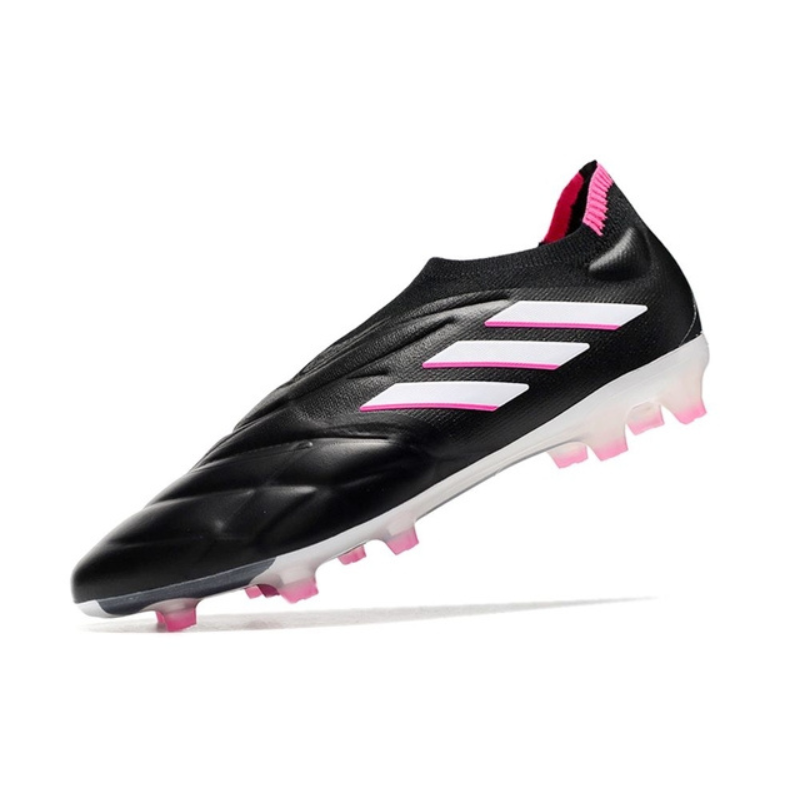 Chuteira Adidas Copa Pure+ Campo FG - Preto/Rosa