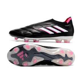 Chuteira Adidas Copa Pure+ Campo FG - Preto/Rosa