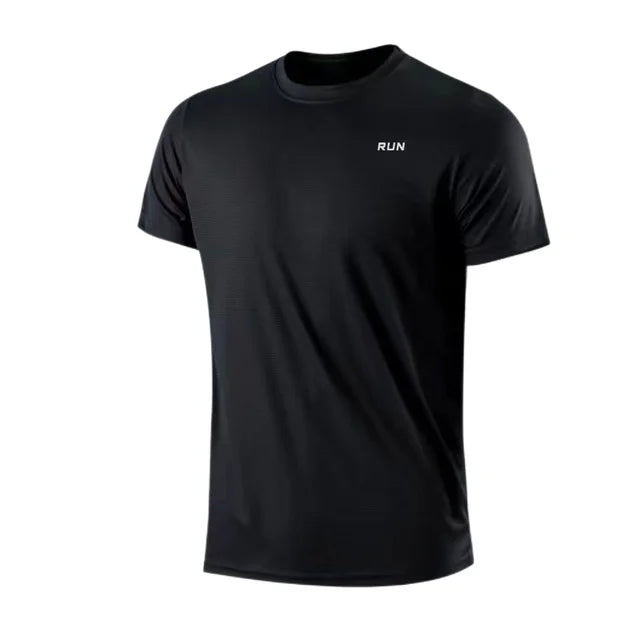 Camiseta Masculina com Gola Redonda Fit