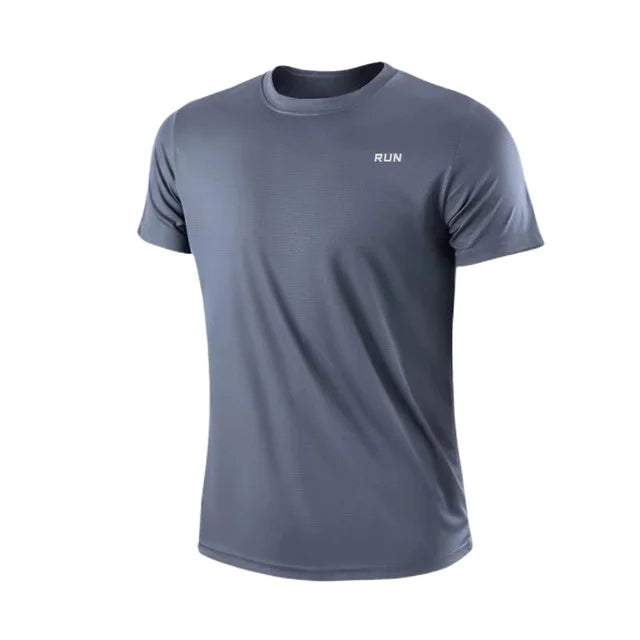 Camiseta Masculina com Gola Redonda Fit