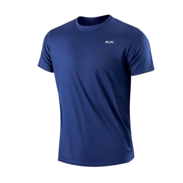 Camiseta Masculina com Gola Redonda Fit