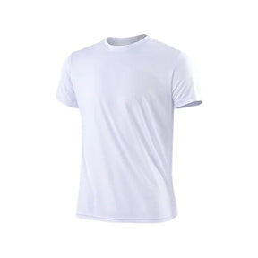 Camiseta Masculina com Gola Redonda Fit
