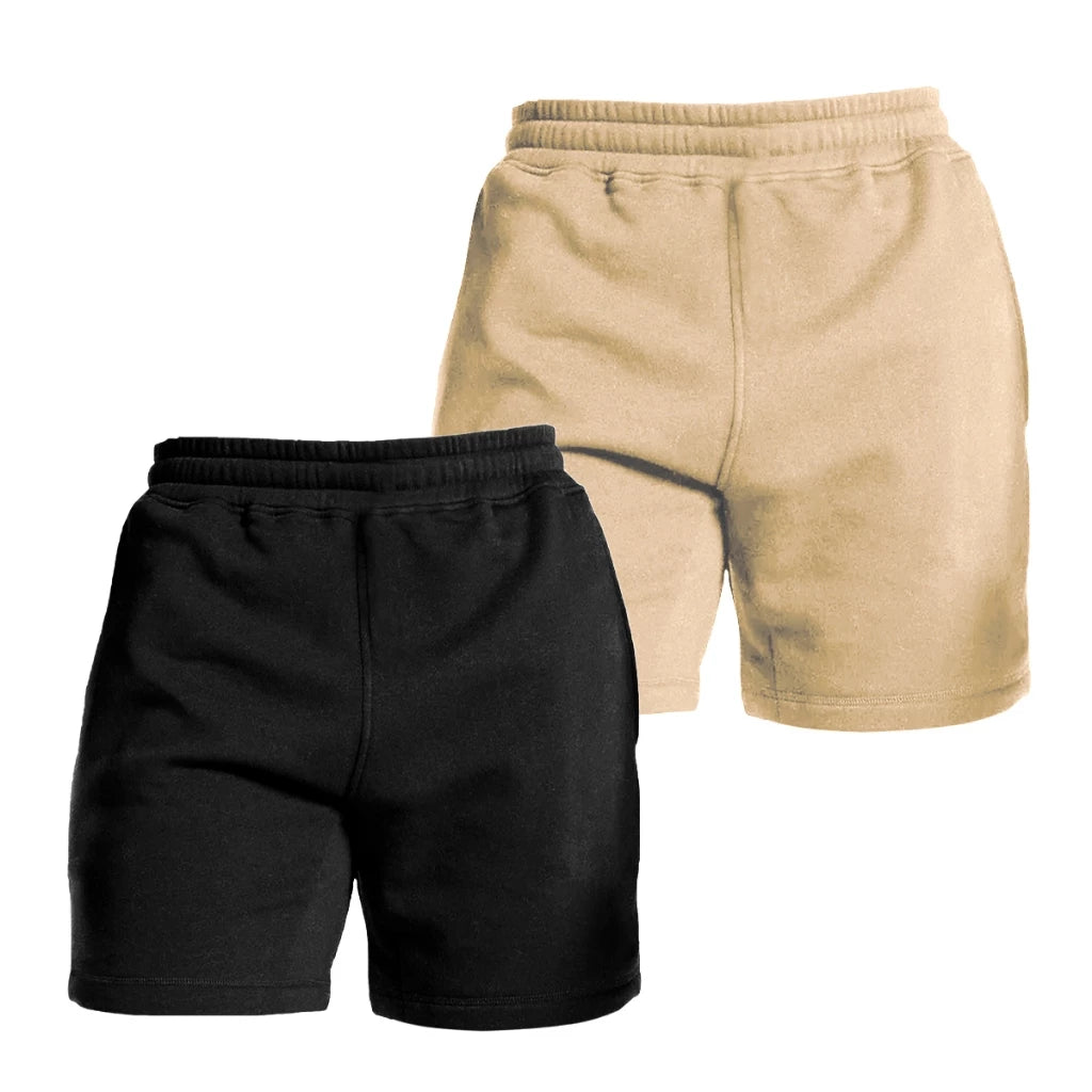 Kit 2 Shorts Moletom