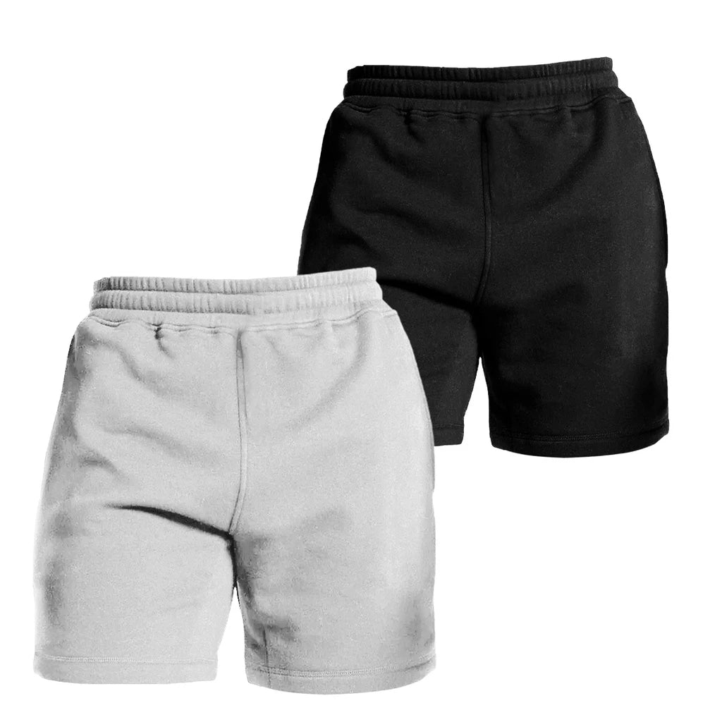 Kit 2 Shorts Moletom