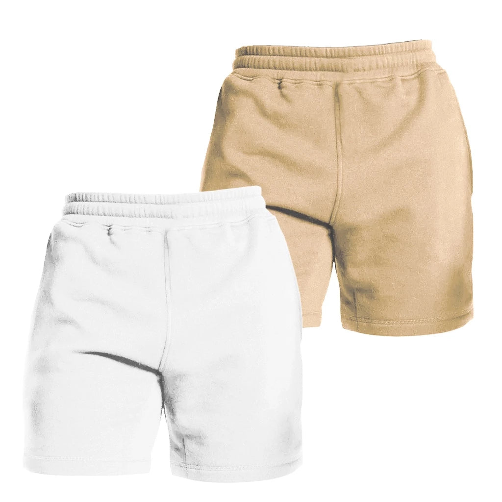 Kit 2 Shorts Moletom
